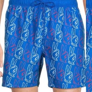 Swimtrunks New Red White and Blue